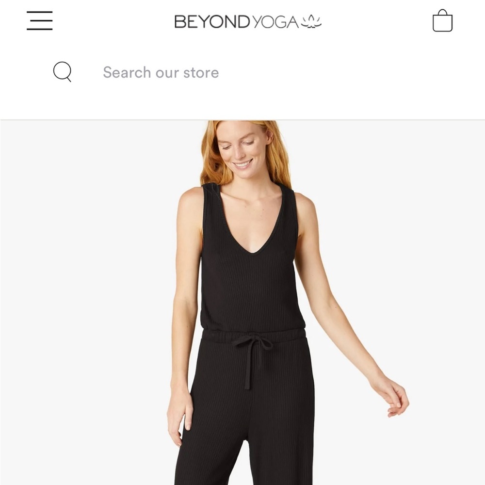 NWOT Beyond Yoga Jetsetter Jumpsuit
